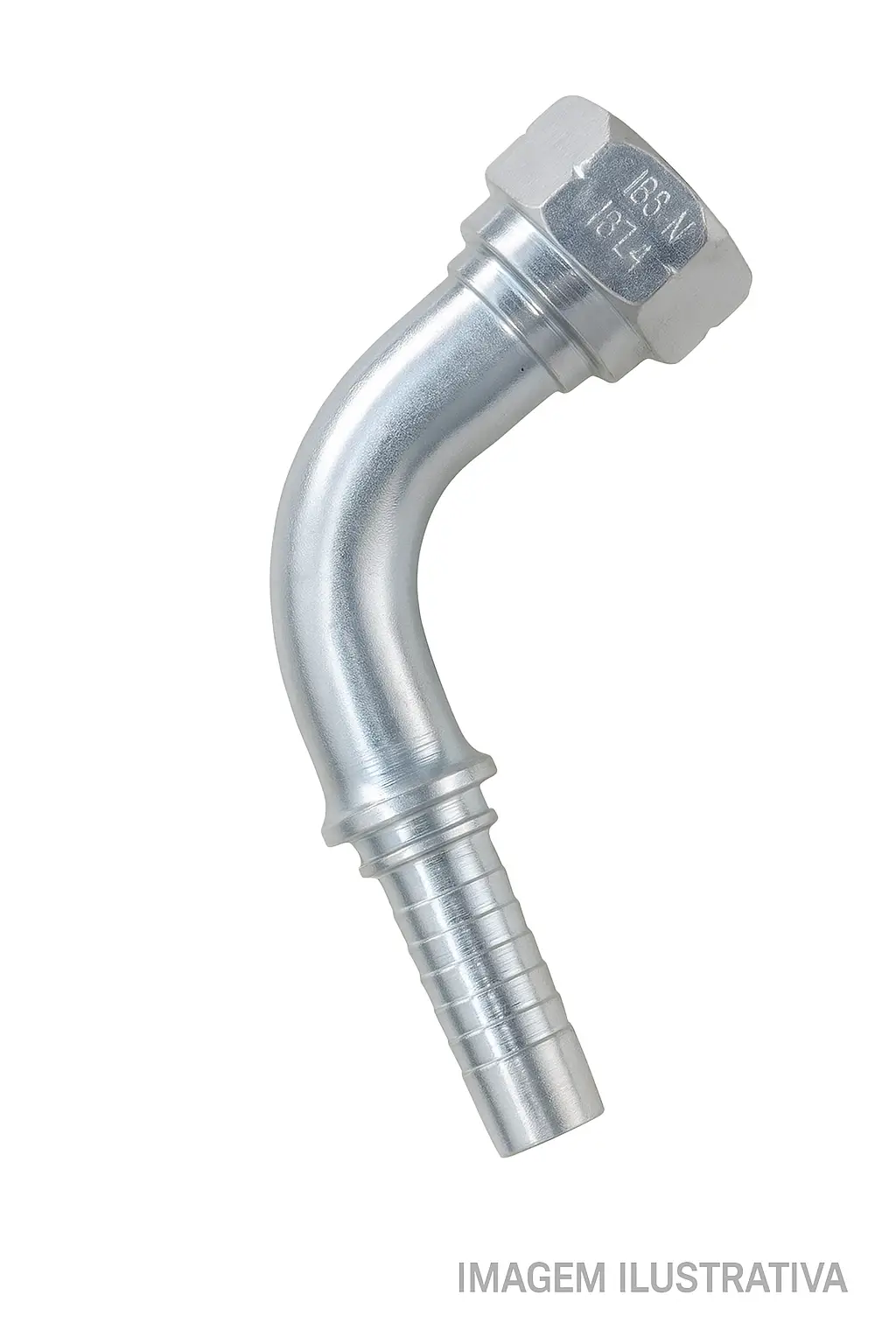 TERMINAL C 90 F7/8"JIC MULTICRIMP SERIE BW R1/R2/R17/R16/R12R4SP - COD241