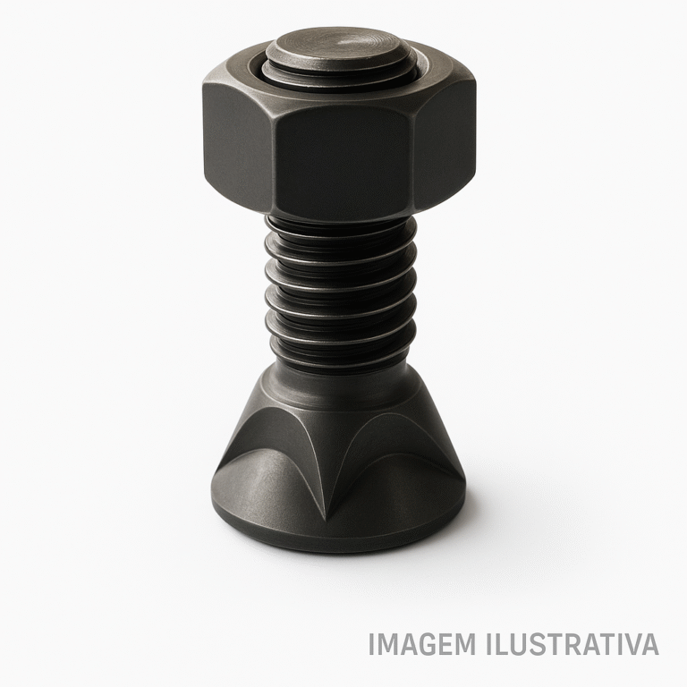 PARAFUSO ARADO C/PORCA 1/2" X 1.1/2 - C/10UN